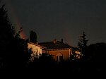 Arcobaleno nel cielo plumbeo di Ligornetto